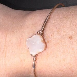Elegant Gold & Cream Bracelet beautiful loved once